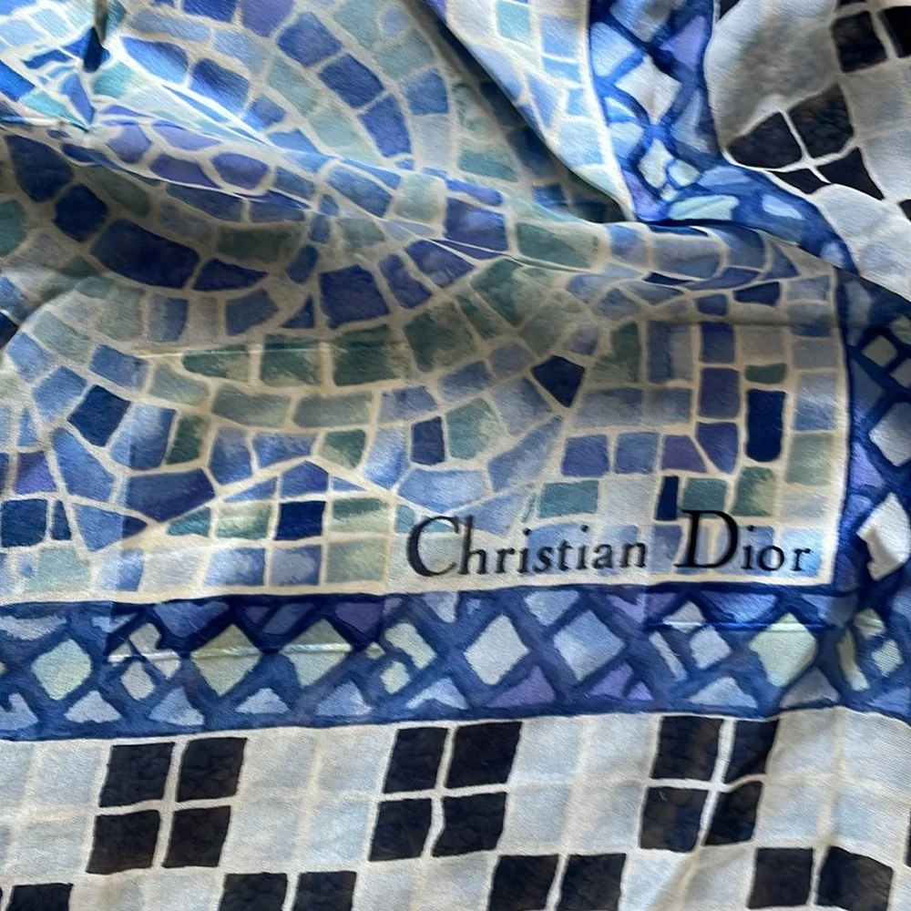 Christian Dior Scarf 51x50 inches